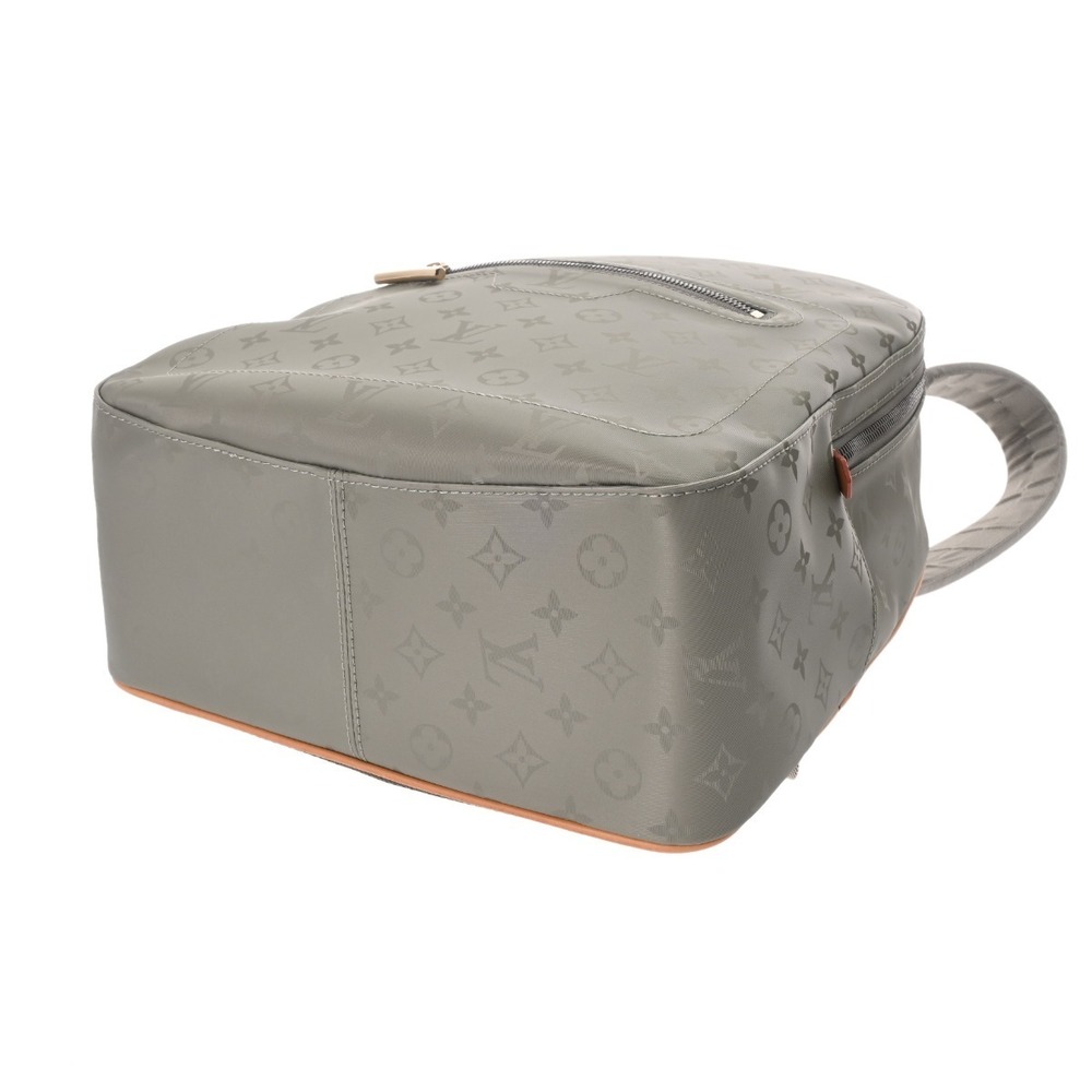 Louis Vuitton Monogram Titanium Backpack Gray Can… - image 6